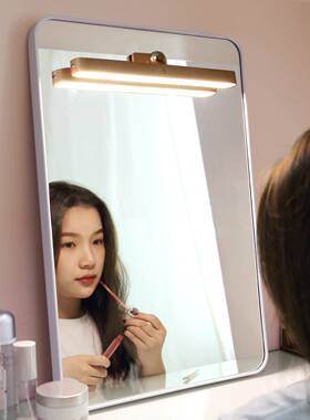 创好木质镜灯磁吸调光触摸意48097充电小夜灯棒楼道橱柜化妆镜夜