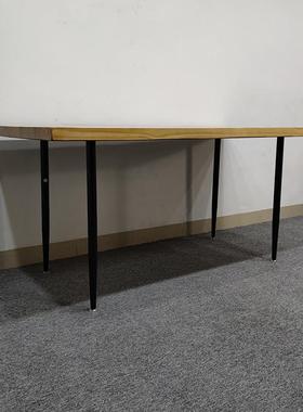 铁艺金属办公桌架简约电脑茶腿几桌脚轻奢梳支妆台ZG-64156沙发桌