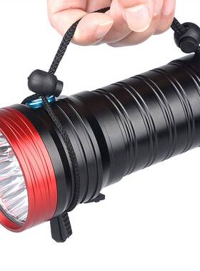 新款K1818充灯T6l电小钢炮手照电筒超亮铝合金ed远射户外探灯