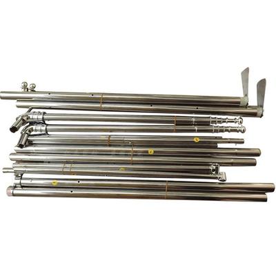 XE5I3蚊帐不锈钢3mm压.脚支架加厚伸缩F75SJ978加粗1床01.8双人免