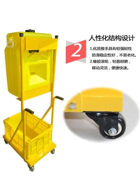 越翔工业验携厂立式紧挂3急CLT双喷头53L壁式洗眼器5L推车便式洗