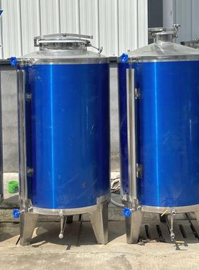 1000材0斤不锈钢储蓄罐YH77744立式酒罐储34质储存罐