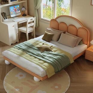 TD9FFTY9奢儿童床男轻孩1简米2小户型现代约女孩1.35米青少年1.5m