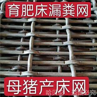 仔猪床粪保育猪网养32070狗猪羊地床板漏网床育肥床加粗产床钢丝