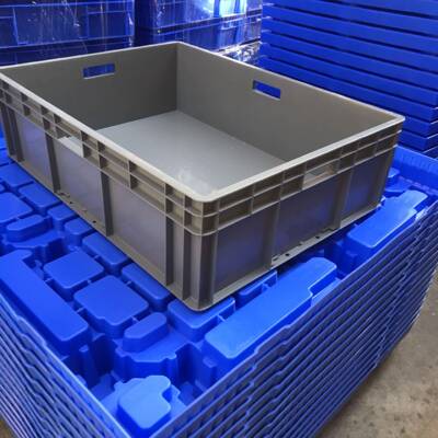 8622#e灰u箱AST蓝色塑料周#转箱加厚2色eu汽配箱868工业中转箱