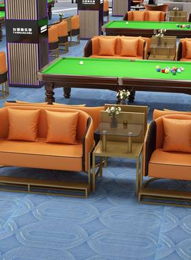 加工高猫爪19910观球椅台球厅座椅皮看球单人沙发桌椅现货整装厂