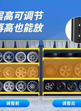 货架MMC多重层置物架车库型仓储快递架市家用储物重型超简约收纳