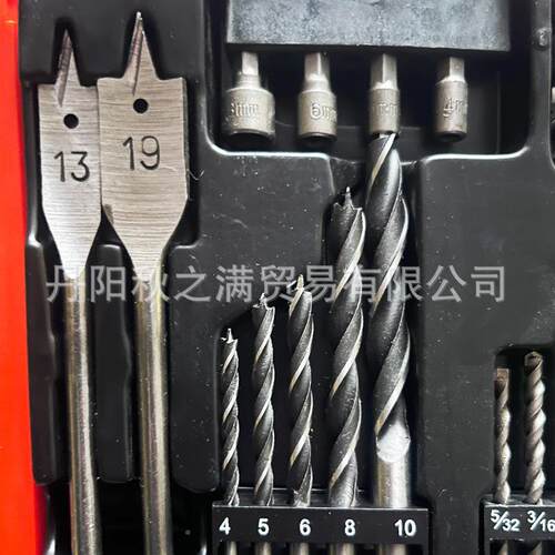6PC建工麻花LFI钻头4头241麻花钻木工8钻头批头打孔钻组套