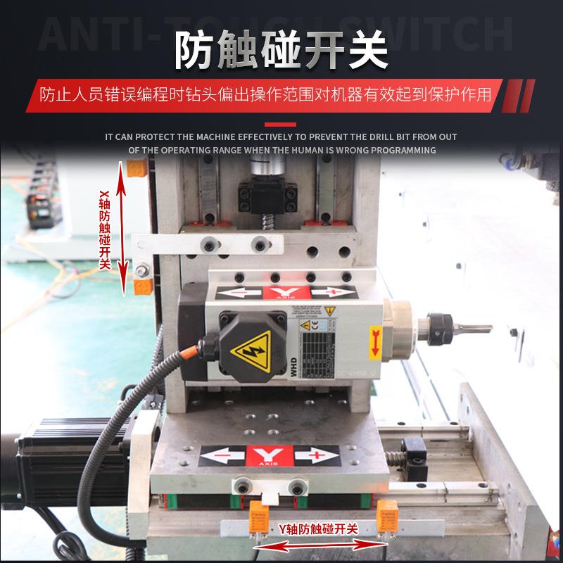 1.2器米数三控榫槽机州韦HL-1697广德纯伺弗电轴联动双工位操作燕