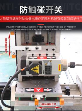 1.2器米数三控榫槽机州韦HL-1697广德纯伺弗电轴联动双工位操作燕