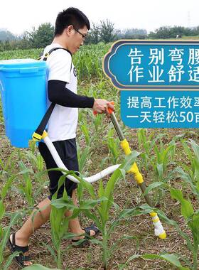 施肥多能玉米机肥器下37381肥点功全懒自动手动背负式机农用人撒