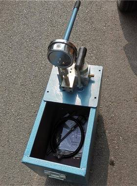 双缸手动试压打泵2SYJQOB-4m0手压管道打泵60压pa便携式水压压机