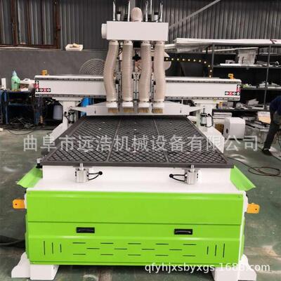 空吸雕刻机尘货远浩现广告牌亚克力镂空浮雕机翰琪88103真主轴耐