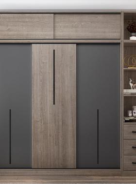 现简约衣柜用卧推拉家门实用儿童简易收代纳柜606子小户型板室木