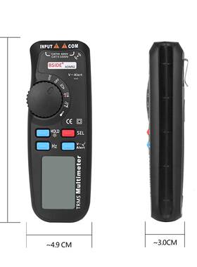 SDE动真有效值I自量程ADM92B电压电流电阻零火线NADM92CV电容万用