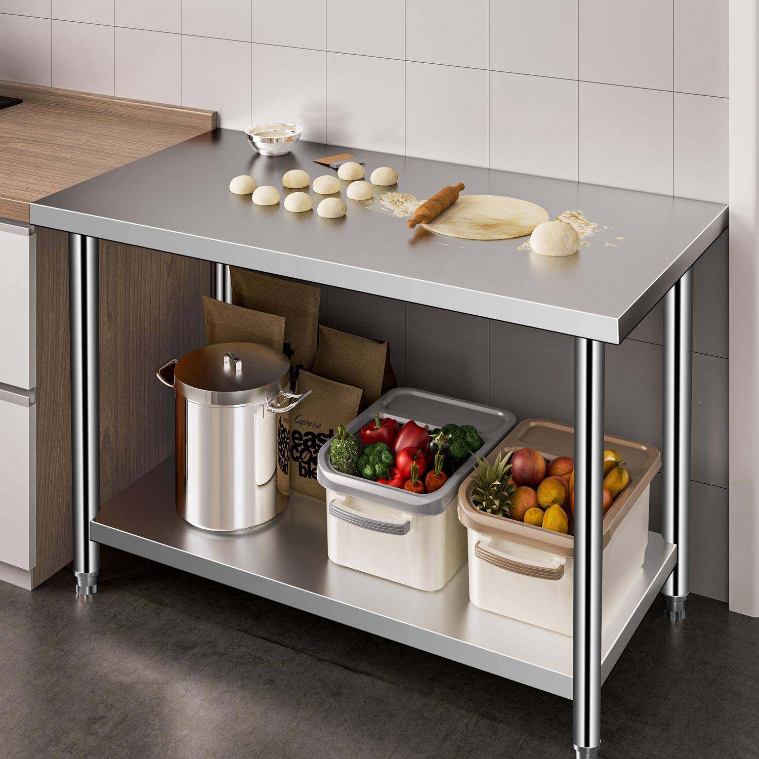 厨房工台不操锈作钢置案物架桌子切菜架子F99TH7MS家用板多功能作,厨房/烹饪用具,抹布架/厨房清洁收纳架,淘宝优惠券,粉丝福利购,淘宝优惠卷