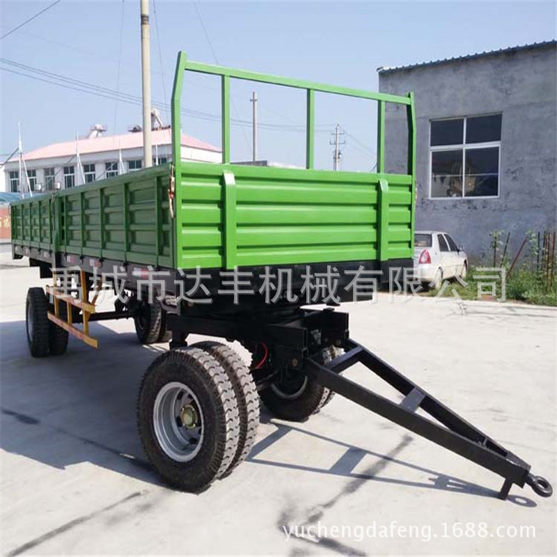8吨双轴侧翻自卸农用拖车 厂家各种规格农用自卸车 自卸斗