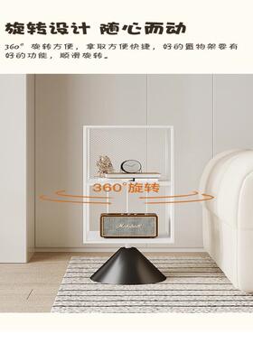 r^客厅书架置物架儿QGS转角简易卧落室电视旁小书地柜铁艺玩具收