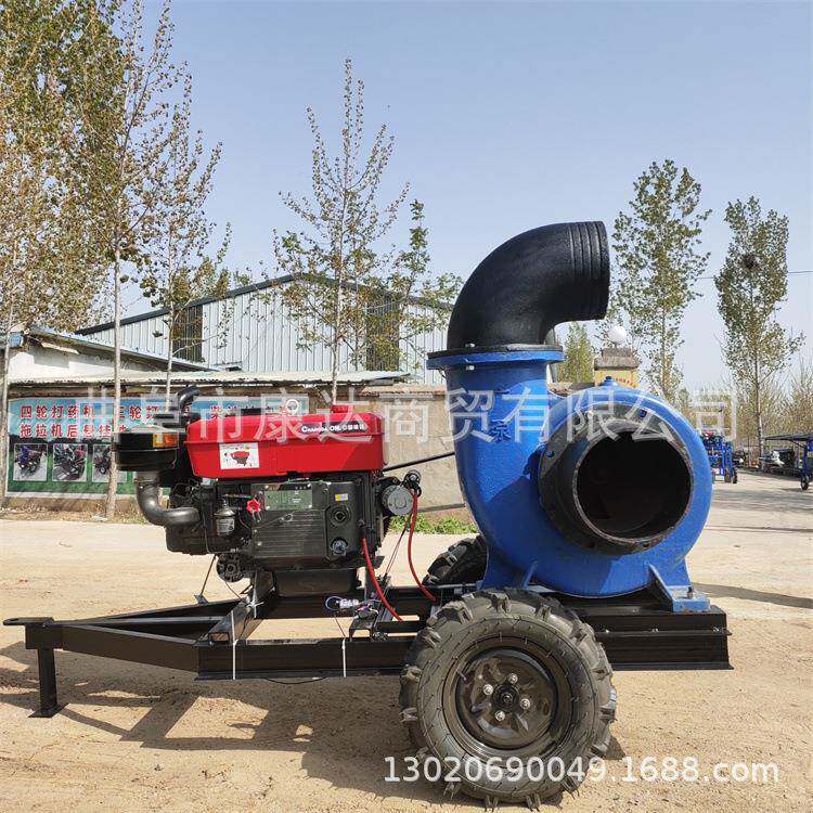 柴油机带动抽水泵泵12寸10大面积排水25马力带JOP寸八水寸泵