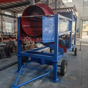 砂金选矿设备采金机河便沙筛处分理机式 械洗金1020型小型携移动现