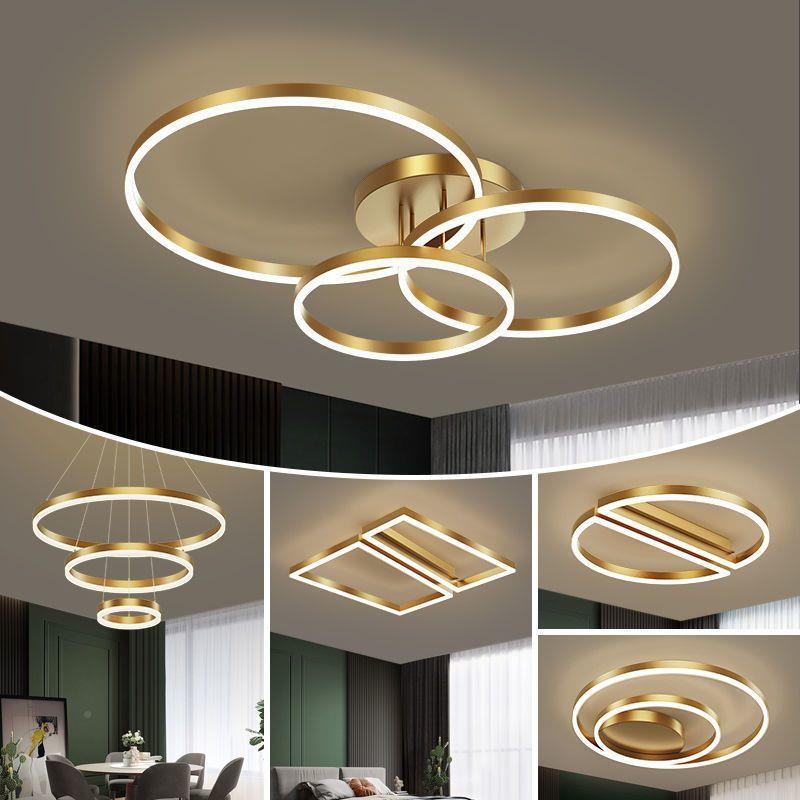 VVS灯全灯具大全厅家用2025年新款l526ed吸顶灯现代简铜约餐厅吊