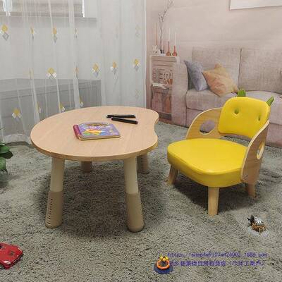 JHZ儿童椅椅子实木沙发椅靠背宝椅幼儿园桌早宝凳子教家用防滑座