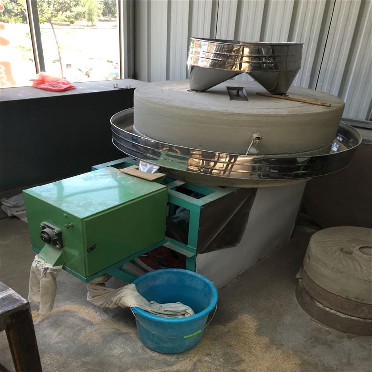 电杂粮面石磨器机小麦磨面石面磨机器动青稞LMC白面石磨机