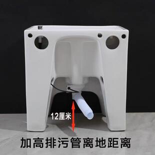 ?陶瓷布家用高脚拖把池50拖池4龙4宽阳台加高墩户Fh x}x}h布池带