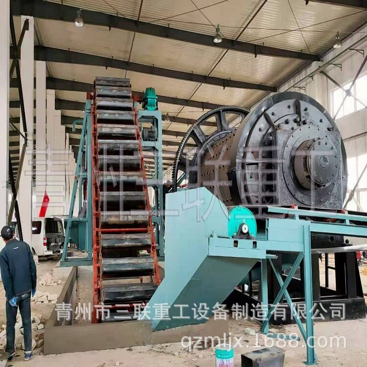 潍坊青州三联重工风化砂挖斗洗沙机 坚固耐用 洗沙效率高