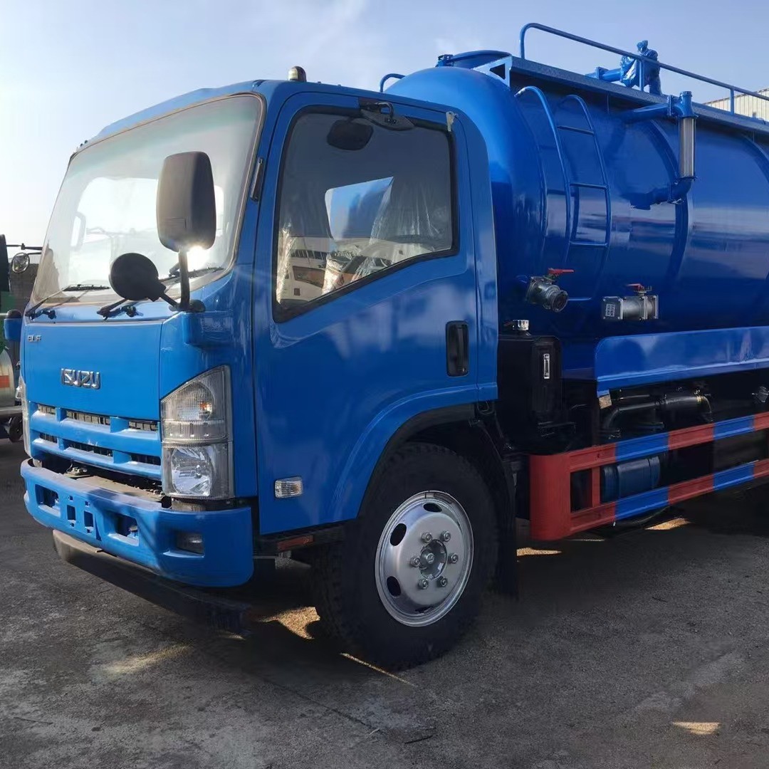 4/5立方庆铃五十铃吸污吸粪车