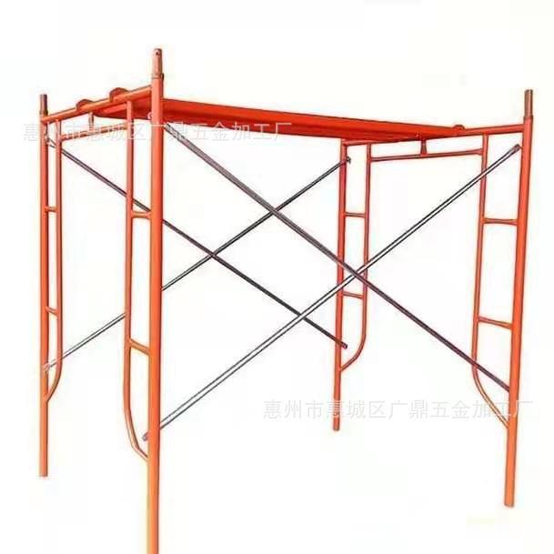 梯型脚架加固重脚型手建筑装修四杠移手动架门式IZZ架脚手架镀锌