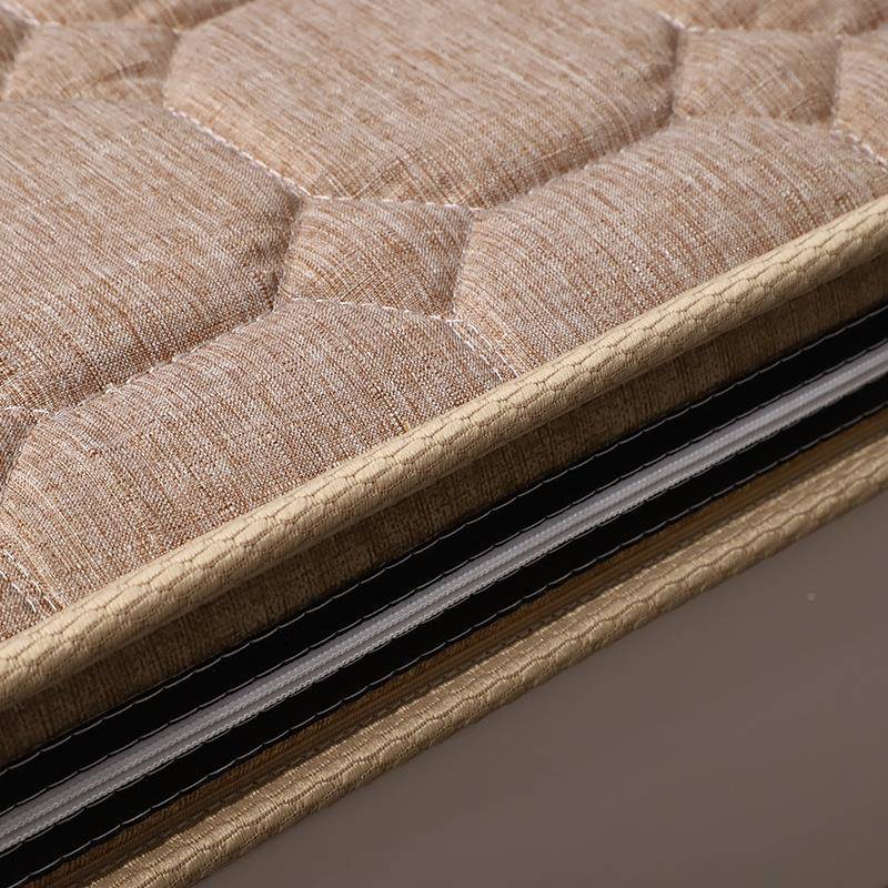 布麻棕垫酒店宾馆床垫酒店硬护垫子家用儿童脊椎硬131床垫麻布棕