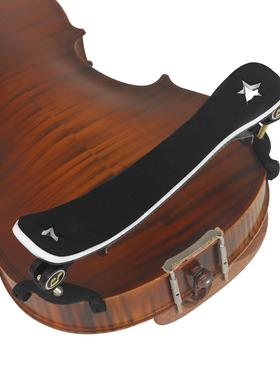 小提琴4肩托黑色肩垫加厚海绵肩托配成琴PJ16730托人腮托垫3/4/4