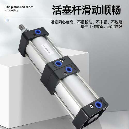 572SC倍力多位置气缸ST32-20缸径增0压双节C倍力双气缸