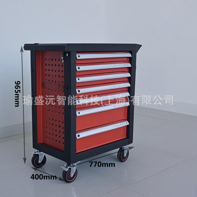 重型7抽屉汽保移动工具车