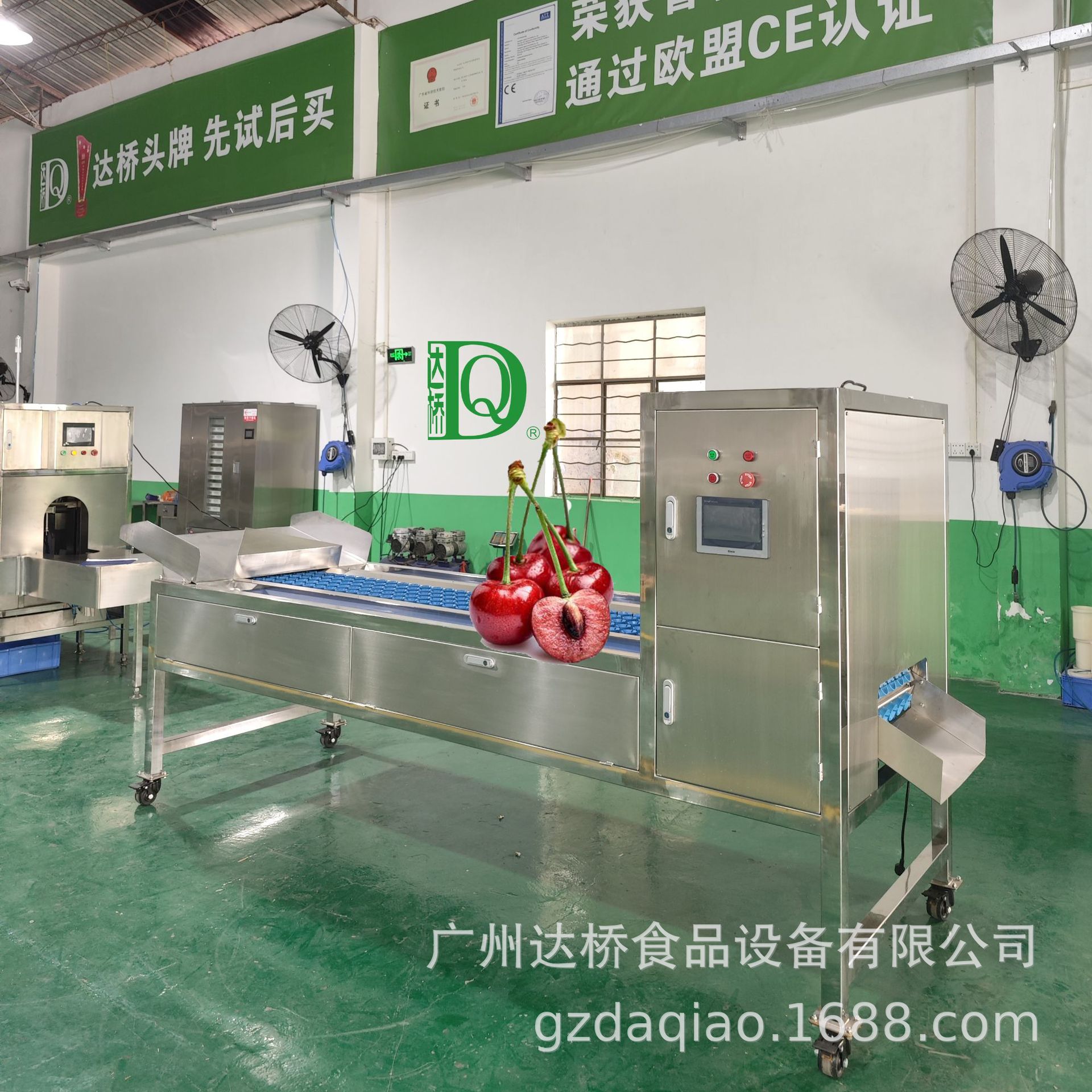 DQ达桥樱桃车厘子去核机捅核机商用大产量厂家直销果鲜切中央厨房