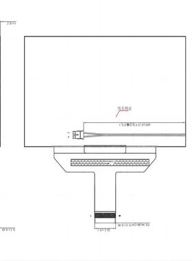 6.4寸38004*02164K显示屏宽温—20+70532500-100亮度可选