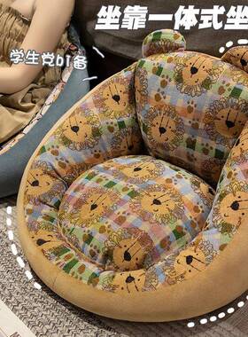 榻榻坐垫靠Zj67freF米背一体地上看书垫加厚懒人沙发座坐墩卧地毯