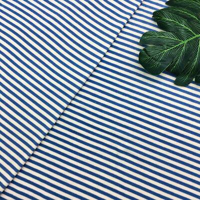 德绒条纹面料28EZA0亲g针织肤保暖适横彩布条料平纹双面德绒布舒