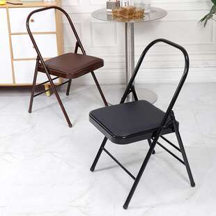 新瑜伽专用椅加粗加厚辅助折叠椅专用倒立凳子专业多功能瑜珈椅子