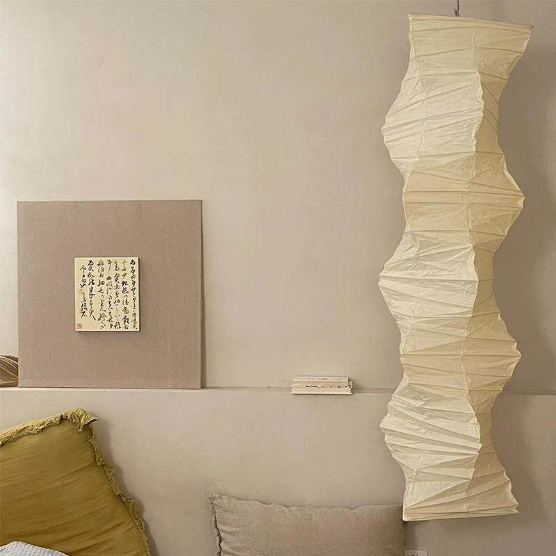 2401日式纸宣落地灯诧风客厅季书房创意装饰灯具店民酒宿日式落地