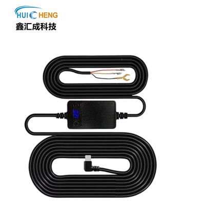 带数显3车A行记录仪通电宝车载降压线12V转5V80121汽通电车宝工厂