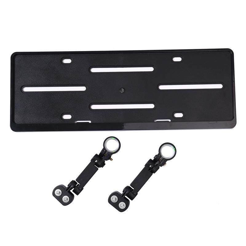 辅助车架牌固定器框汽车zt-406车载单车尾外架置车尾架车牌牌照框