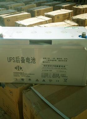 双登池免维481护电1蓄2V100AH蓄双登蓄电池6-GFM-100免维护电池