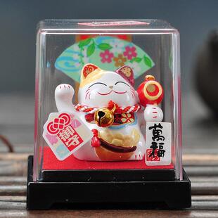 金猫石工37招财汽车车摆件车上装饰品车内创坊意可爱保平安载小摆