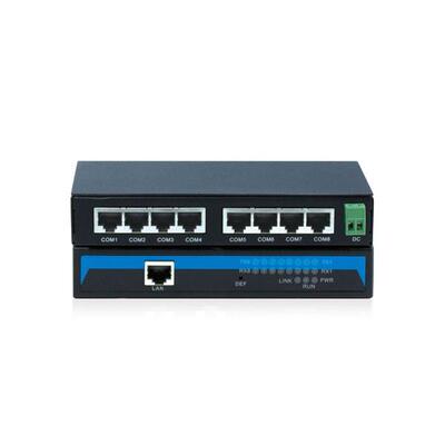 NP308T-8D(RS232) 3onedata 三旺 8路RS232串口转1路电口以太口