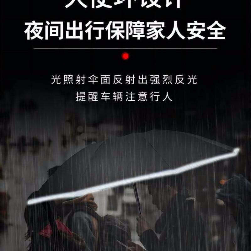 96骨511雨伞超大全自动反向伞加大加厚加固抗风暴雨伞男晴雨两用