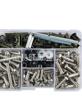 摩155PCS托车整流罩风镜HYW0019丝车身改挡装螺栓套装304不锈钢螺