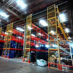 707跨梁层重型货架小横梁货仓架库仓储多加承重厚置物架高位货架