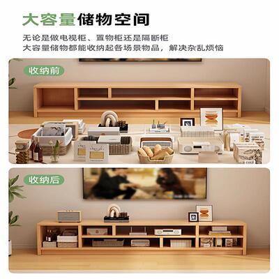 电视柜客一厅落家用纳储物体复古风卧室现代IIR简约简易置地物收